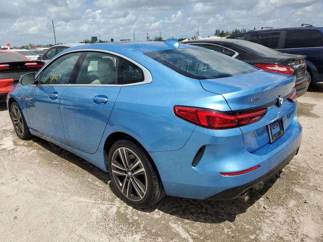 Photo 2 from auction – 2020 BMW 228XI with VIN WBA73AK09L7F75072