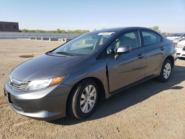 HONDA CIVIC LX 2012 مع رقم تعريف المركبة 19XFB2F54CE035722 - صورة من المزاد