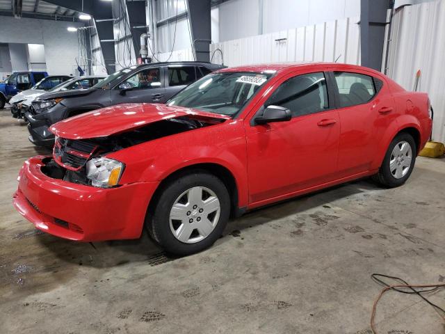 DODGE AVENGER SE 2009 with VIN 1B3LC46B99N563408 - Photo from auction