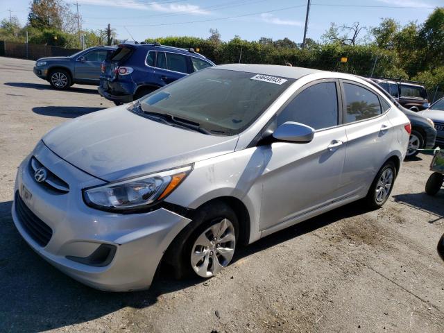 HYUNDAI ACCENT SE 2017 with VIN KMHCT4AE4HU172845 - Photo from auction