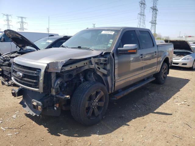 FORD F150 SUPER 2013 with VIN 1FTFW1EF1DFA78334 - Photo from auction