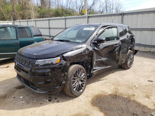 JEEP COMPASS LI 2022 with VIN 3C4NJDCB4NT183646 - Photo from auction