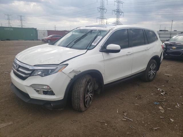 HONDA PILOT EXL 2018 with VIN 5FNYF6H56JB026125 - Photo from auction