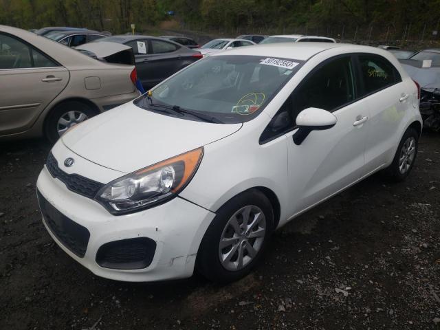 KIA RIO LX 2015 with VIN KNADM5A31F6500067 - Photo from auction