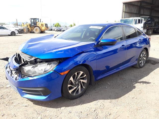 HONDA CIVIC EX 2017 with VIN 19XFC2F77HE060670 - Photo from auction