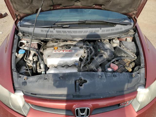 Photo 11 from auction – 2007 HONDA CIVIC SI with VIN 2HGFA55517H703235