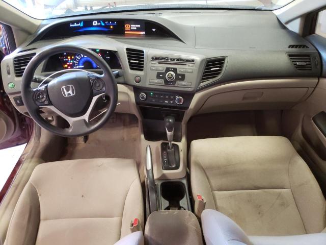 Photo 8 from auction – 2012 HONDA CIVIC LX with VIN 2HGFB2F57CH583008