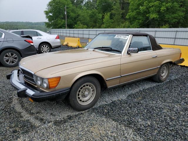 MERCEDES-BENZ 380-CLASS 1982 with VIN WDBBA45A7CB015214 - Photo from auction
