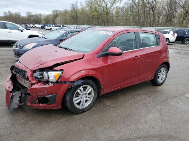 CHEVROLET SONIC LT 2015 with VIN 1G1JC6SH0F4162335 - Photo from auction