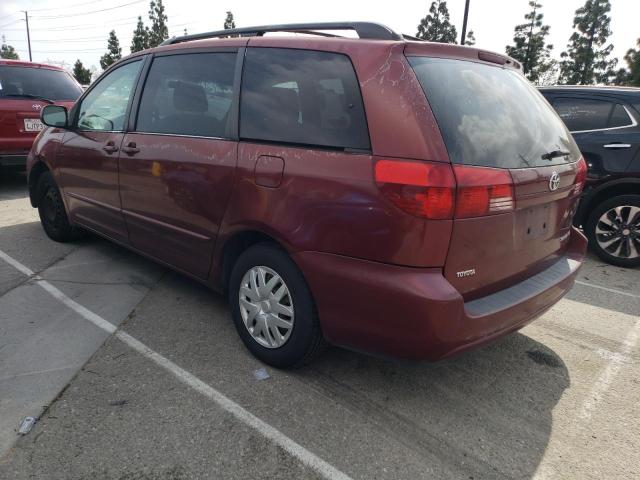 Photo 2 from auction – 2004 TOYOTA SIENNA CE with VIN 5TDZA23C44S154820