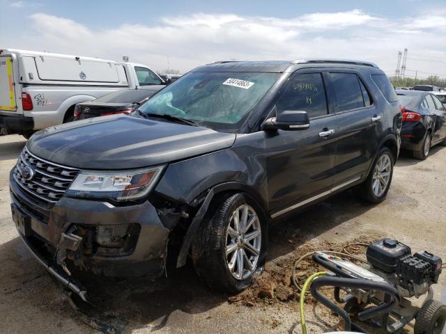 FORD EXPLORER L 2016 with VIN 1FM5K8F87GGC22107 - Photo from auction