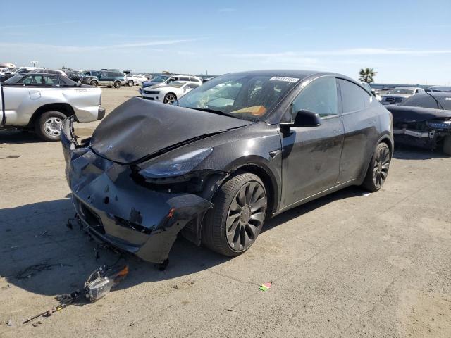 TESLA MODEL Y 2021 with VIN 5YJYGDEF9MF278020 - Photo from auction