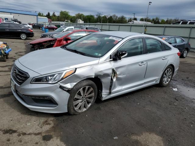 HYUNDAI SONATA SPO 2017 with VIN 5NPE34AF8HH466796 - Photo from auction