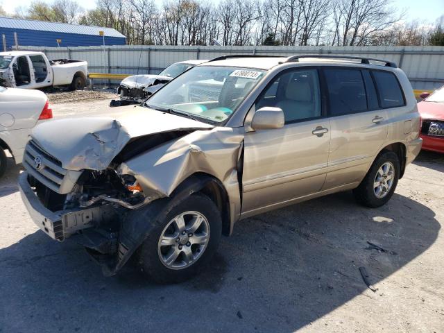 TOYOTA HIGHLANDER 2004 with VIN JTEDP21A340040445 - Photo from auction