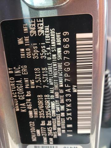 Photo 14 from auction – 2023 KIA SPORTAGE E with VIN 5XYK33AF7PG079689