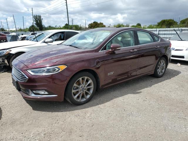 FORD FUSION SE 2017 with VIN 3FA6P0PU1HR331959 - Photo from auction
