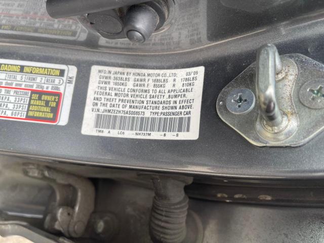 Photo 10 from auction – 2010 HONDA INSIGHT EX with VIN JHMZE2H75AS008573