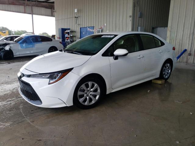 TOYOTA COROLLA LE 2021 with VIN JTDEPMAE7MJ167040 - Photo from auction