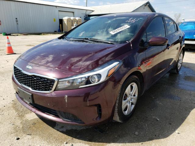 KIA FORTE LX 2017 with VIN 3KPFK4A7XHE065027 - Photo from auction