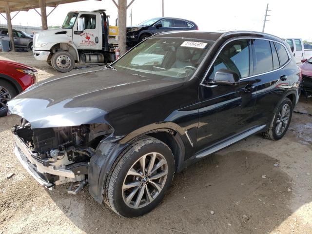 BMW X3 SDRIVE3 2019 with VIN 5UXTR7C53KLF29738 - Photo from auction