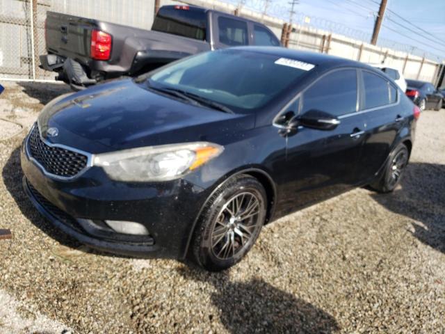 KIA FORTE EX 2014 with VIN KNAFX4A88E5080625 - Photo from auction