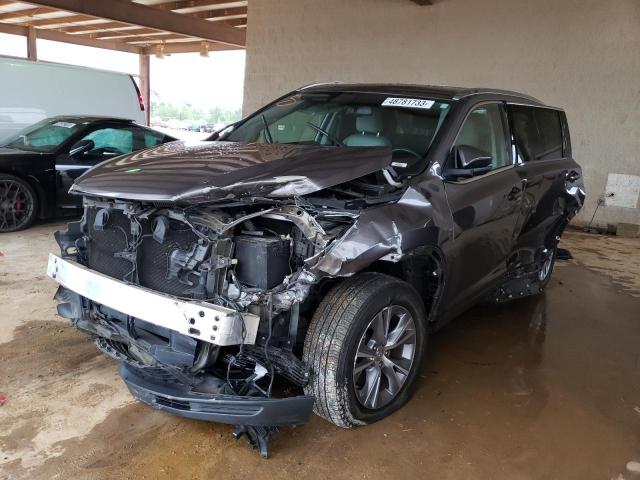 TOYOTA HIGHLANDER 2015 with VIN 5TDKKRFH3FS117159 - Photo from auction