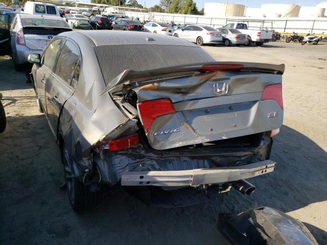 Photo 2 from auction – 2008 HONDA CIVIC SI with VIN 2HGFA55538H704601