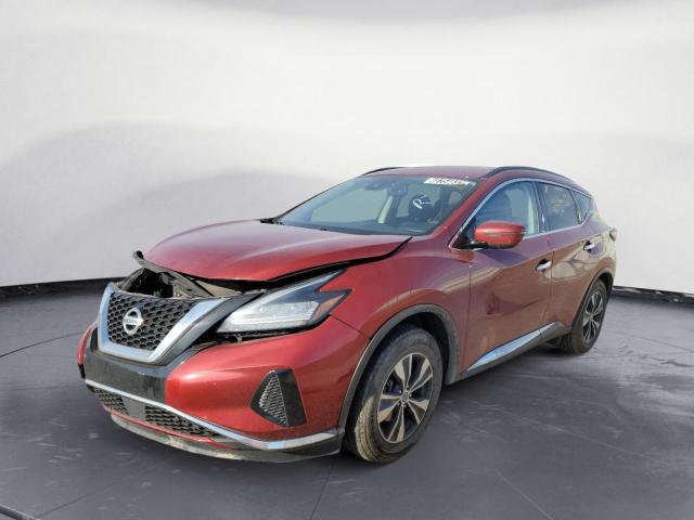 NISSAN MURANO SV 2020 with VIN 5N1AZ2BJ0LN111663 - Photo from auction