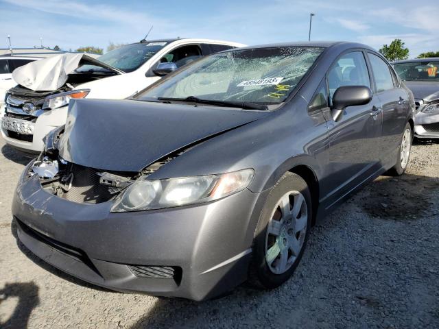HONDA CIVIC LX 2010 with VIN 19XFA1F57AE048359 - Photo from auction