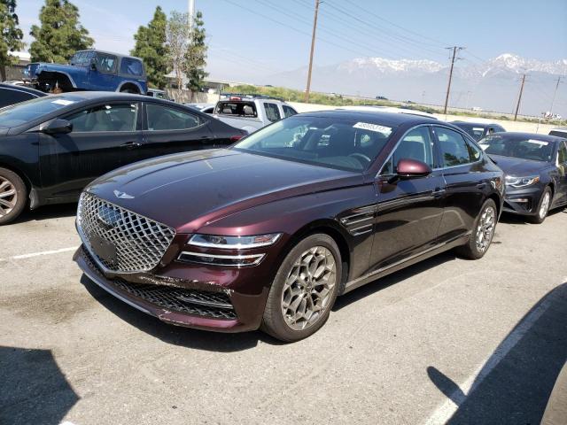 GENESIS G80 BASE 2021 with VIN KMTGB4SC8MU049647 - Photo from auction