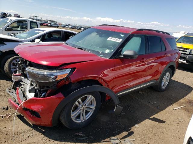 FORD EXPLORER X 2020 with VIN 1FMSK8DH9LGB53209 - Photo from auction