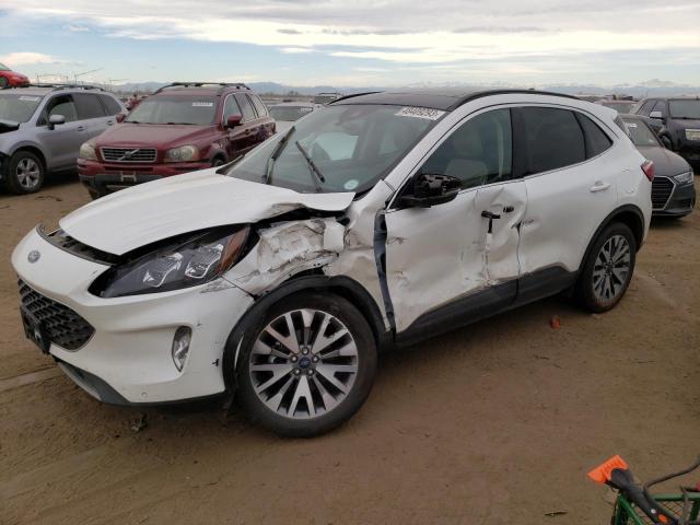 FORD ESCAPE 2020 with VIN 1FMCU9DZ1LUC53352 - Photo from auction