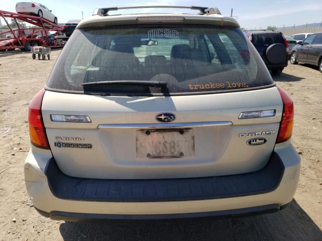 Photo 6 from auction – 2006 SUBARU LEGACY OUT with VIN 4S4BP86C664357474