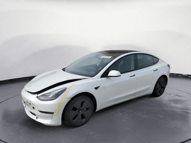 TESLA MODEL 3 2022 with VIN 5YJ3E1EB6NF190345 - Photo from auction