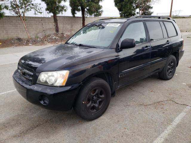 TOYOTA HIGHLANDER 2003 مع رقم تعريف المركبة JTEGD21A030049141 - صورة من المزاد