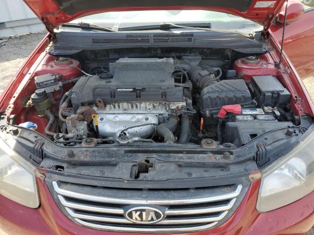 Photo 11 from auction – 2009 KIA SPECTRA EX with VIN KNAFE222595666631