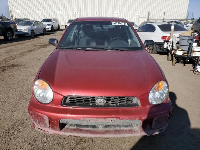 Photo 5 from auction – 2002 SUBARU IMPREZA TS with VIN JF1GG65532H824439