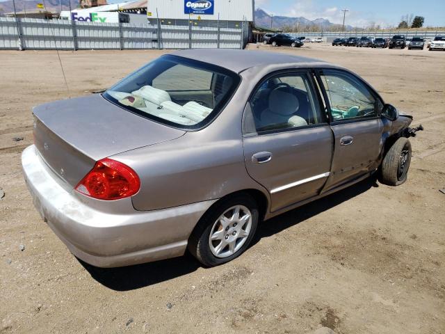 Photo 3 from auction – 2002 KIA SPECTRA BA with VIN KNAFB121525146090