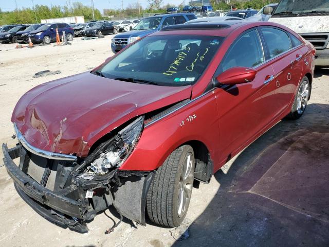 HYUNDAI SONATA SE 2012 with VIN 5NPEC4AC8CH437023 - Photo from auction