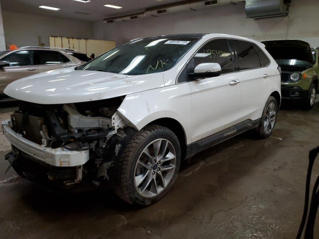 FORD EDGE TITAN 2015 with VIN 2FMTK4K98FBC36294 - Photo from auction