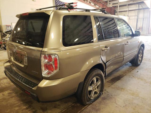 Photo 3 from auction – 2008 HONDA PILOT EXL with VIN 5FNYF18518B006202