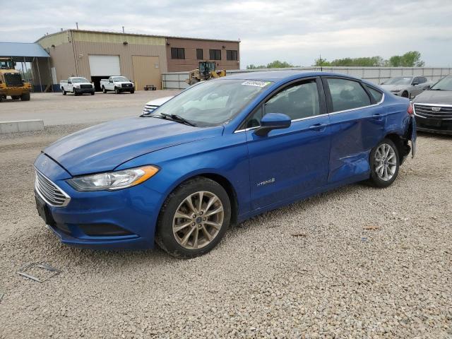 FORD FUSION SE 2017 with VIN 3FA6P0LU3HR381154 - Photo from auction