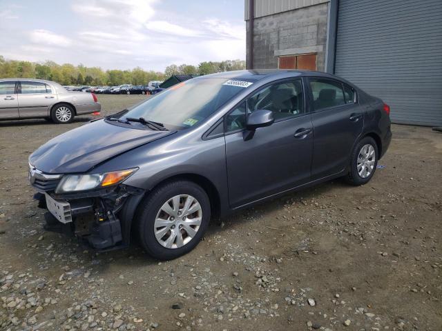 HONDA CIVIC LX 2012 with VIN 19XFB2F54CE342033 - Photo from auction