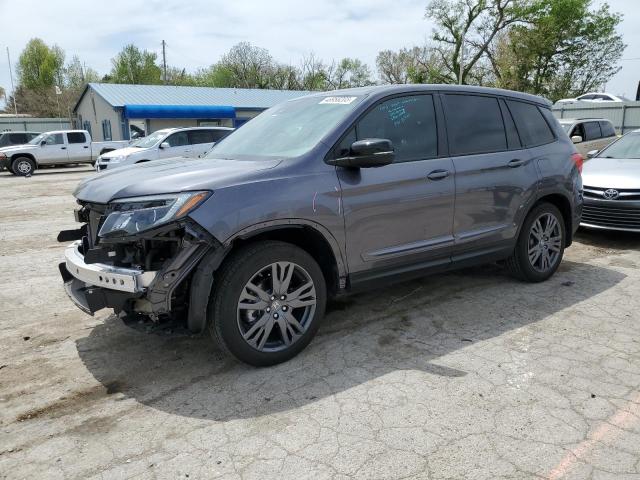 HONDA PASSPORT E 2021 with VIN 5FNYF7H50MB015843 - Photo from auction