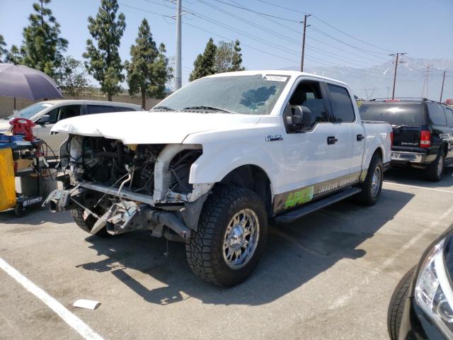 FORD F150 SUPER 2018 with VIN 1FTEW1CB1JKC87328 - Photo from auction