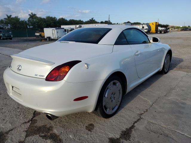 Photo 3 from auction – 2002 LEXUS SC 430 with VIN JTHFN48YX20034848