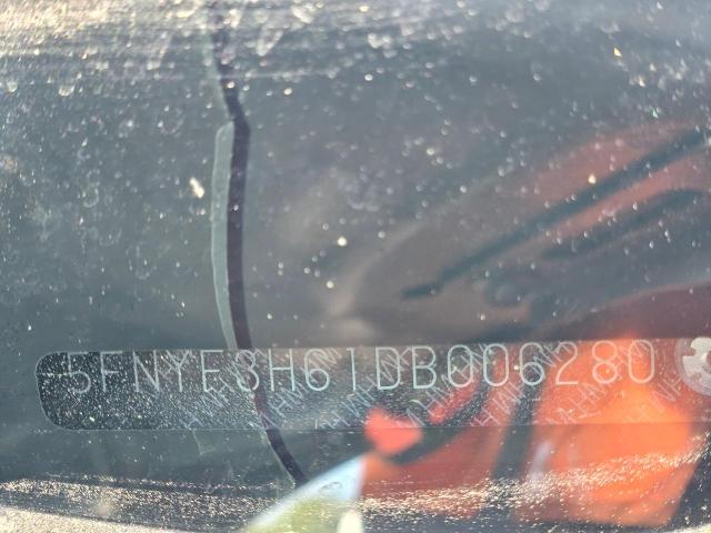 Photo 14 from auction – 2013 HONDA PILOT EXL with VIN 5FNYF3H61DB006280