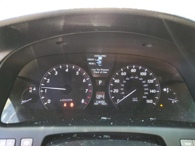 Photo 9 from auction – 2008 LEXUS LS 460 with VIN JTHBL46F485053381