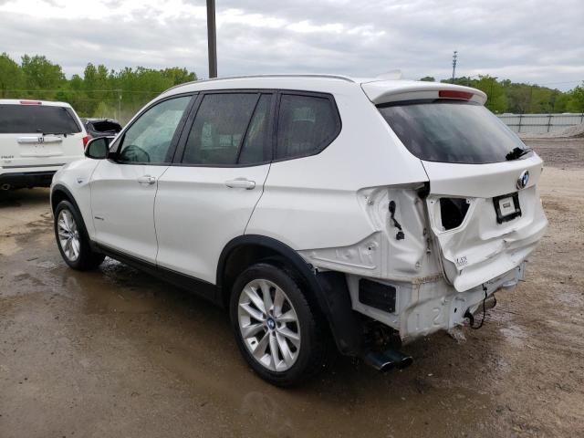 Photo 2 from auction – 2016 BMW X3 XDRIVE2 with VIN 5UXWX9C57G0D92715