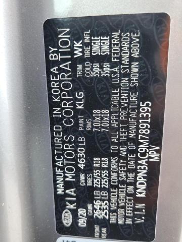 Photo 14 from auction – 2021 KIA SPORTAGE E with VIN KNDPN3AC9M7891395